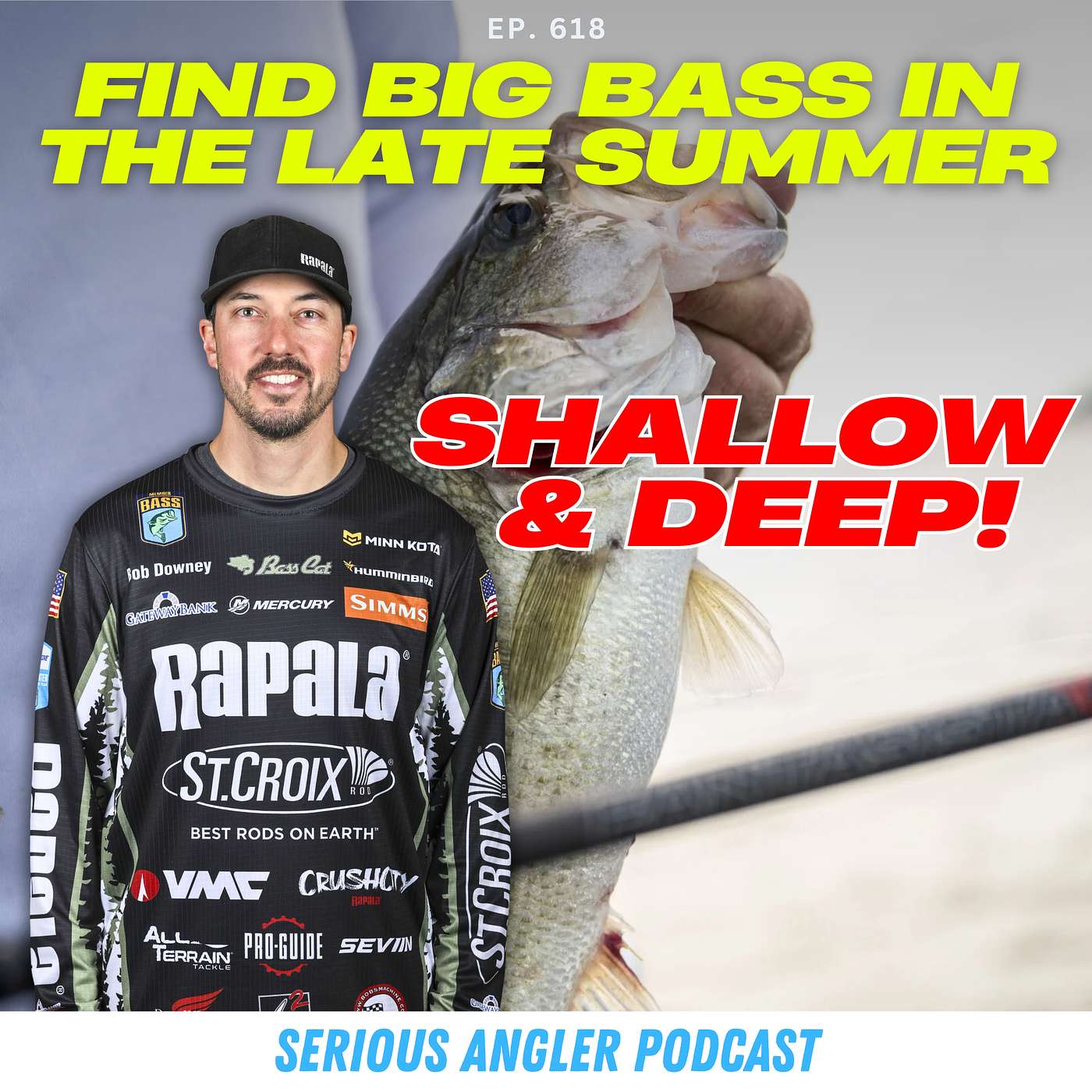 Pro Tips to Find Big Bass Deep & Shallow in Late Summer