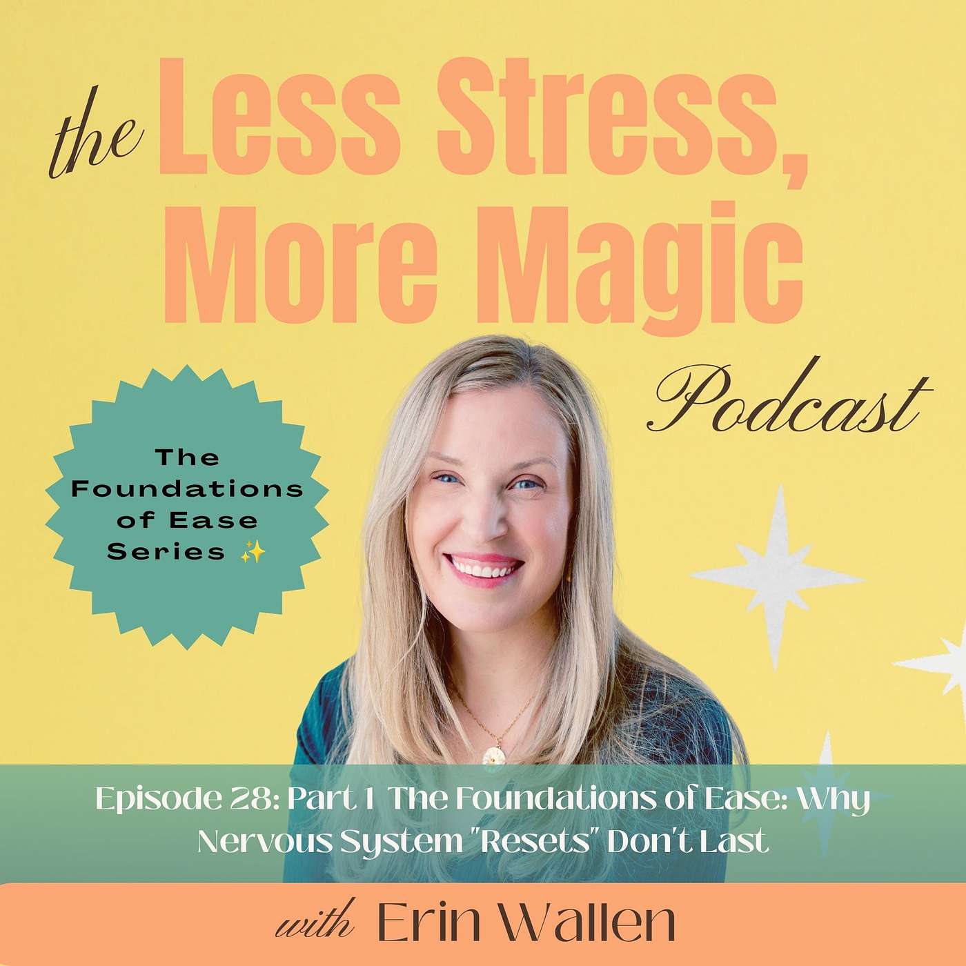 Episode 28: The Foundations of Ease (Part 1): Why Nervous System "Resets" Don't Last episode artwork