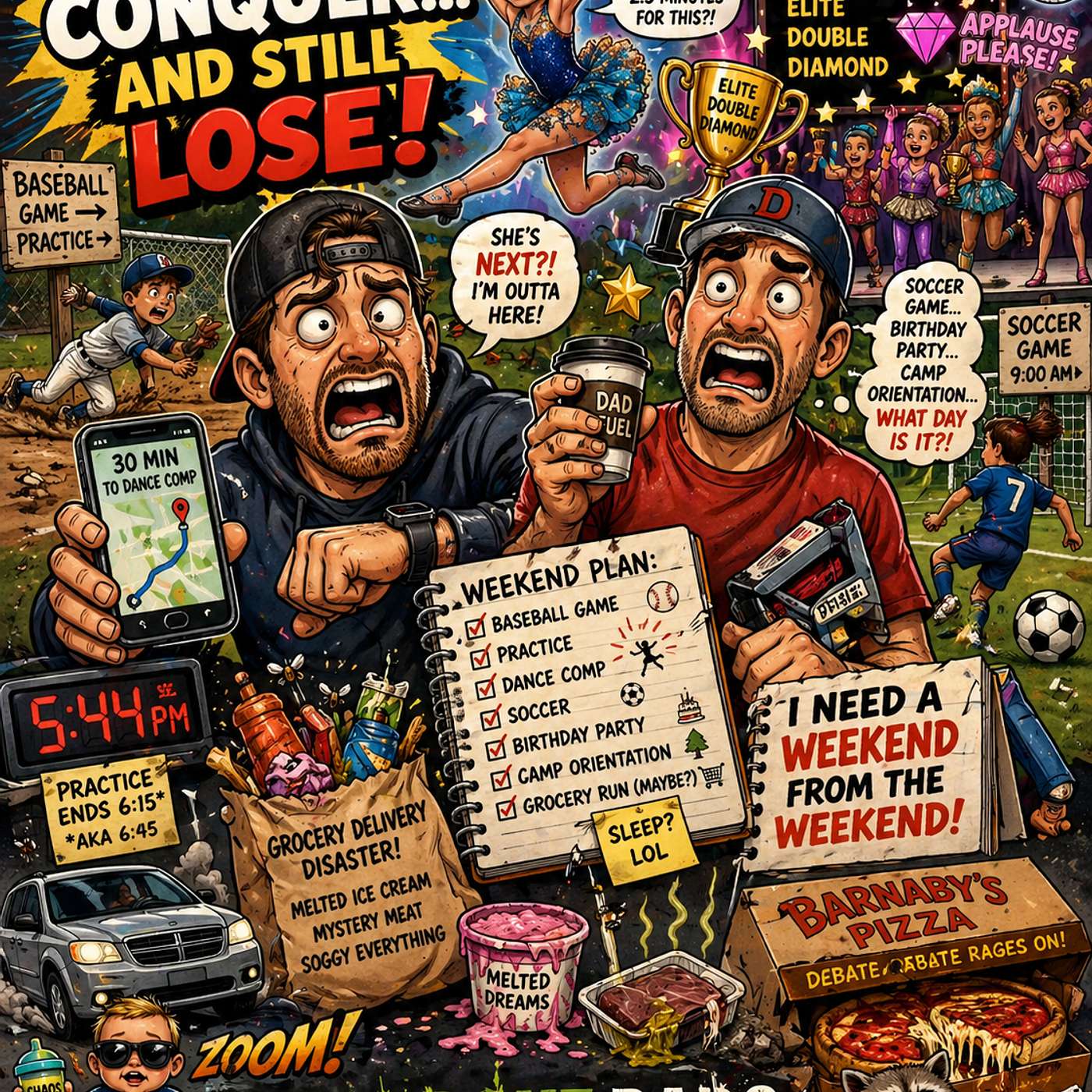 Divide, Conquer… and Still Lose: Weekend Dad Chaos episode artwork