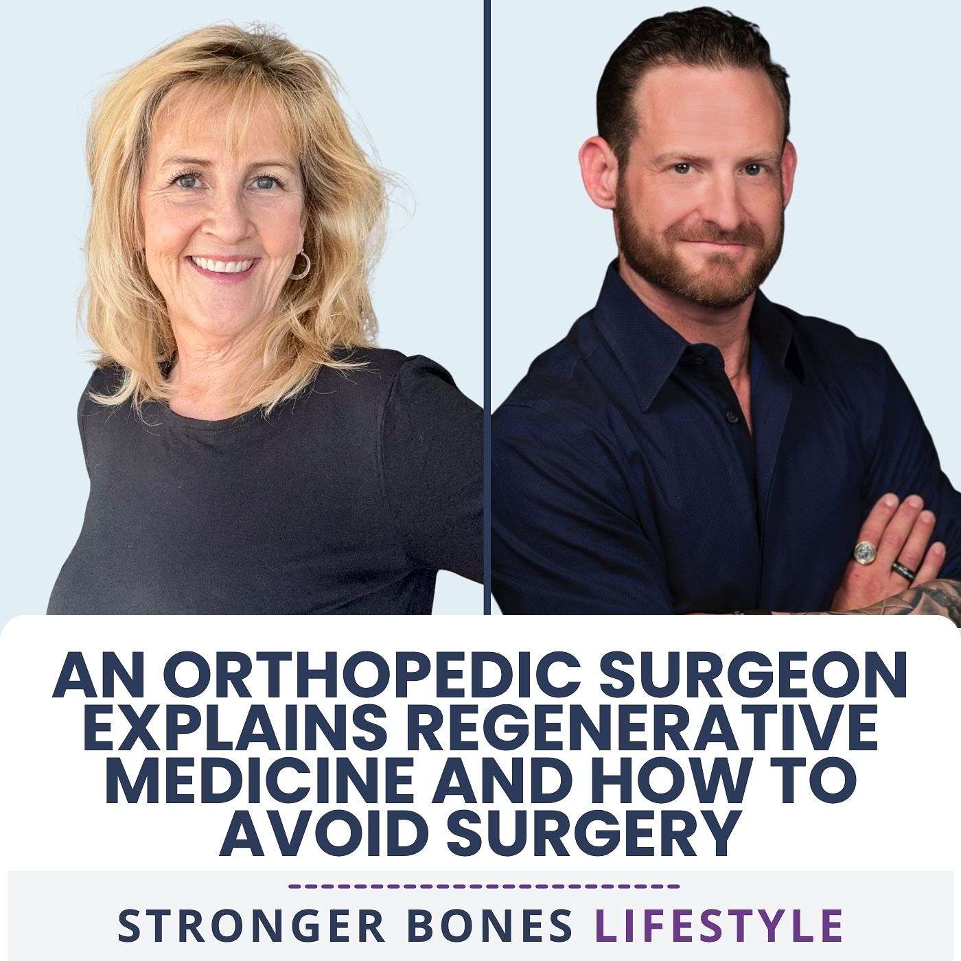 An Orthopedic Surgeon Explains Regenerative Medicine and How to Avoid Surgery | Dr. Joshua Schacter episode artwork