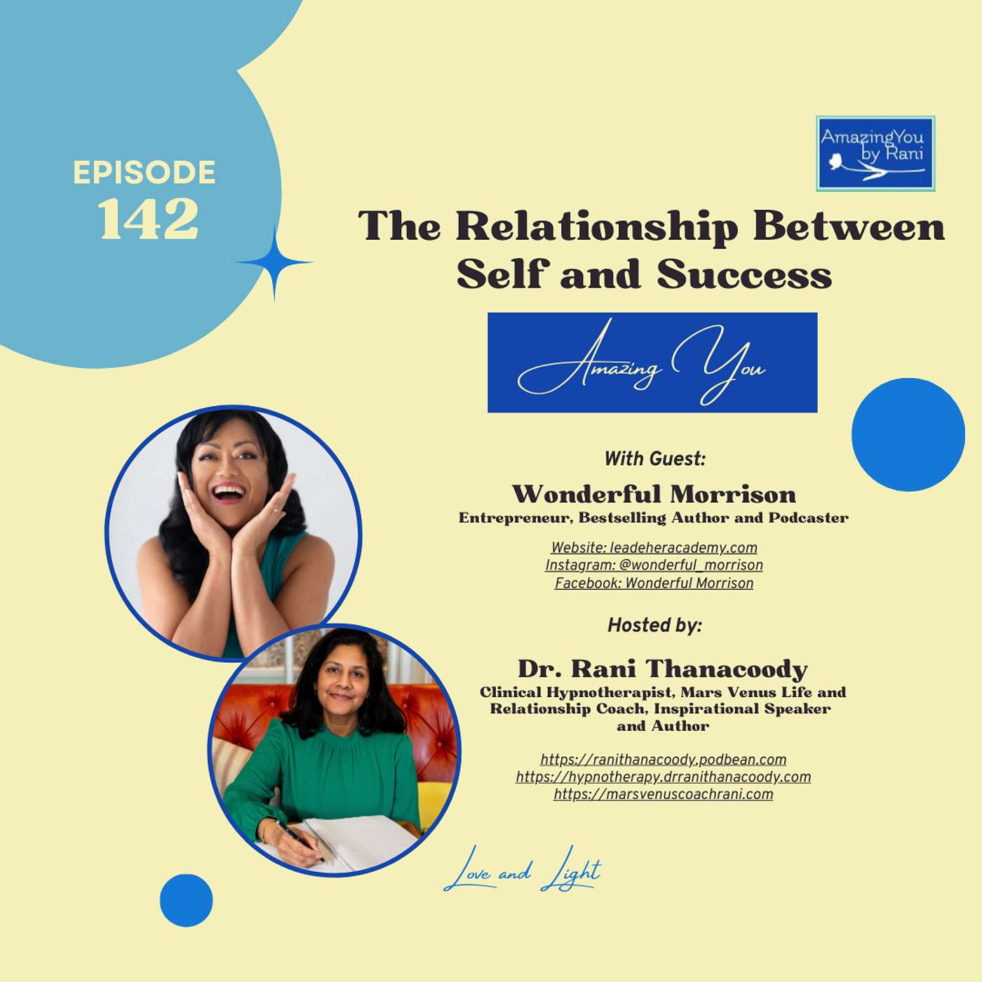 Episode 142: The Relationship Between Self and Success with Wonderful Morrison episode artwork