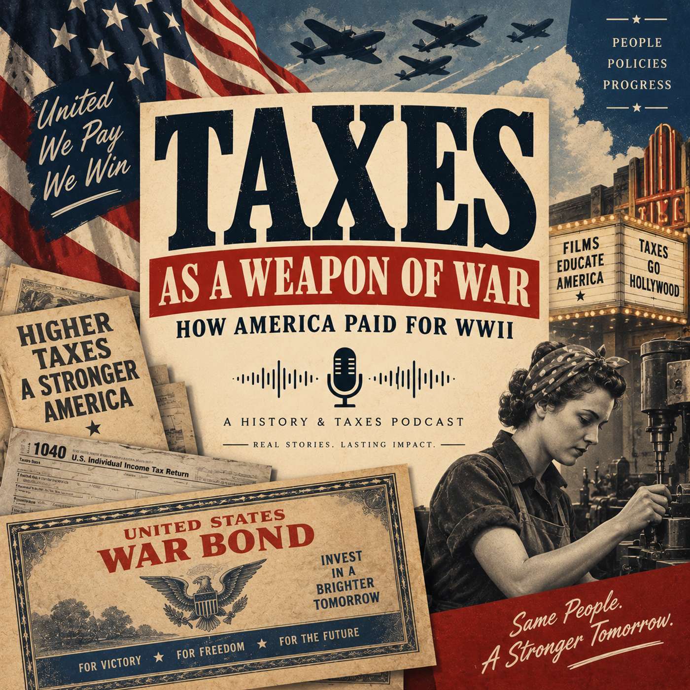 Taxes as a Weapon of War Tax Podcast episode artwork