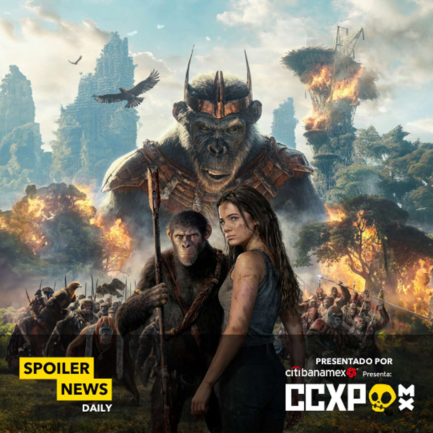 ¡Trailer final de El planeta de los simios: nuevo reino! ¡Primer vistazo de Senna! ¡Avance de Tuesday: Abrazando la vida!