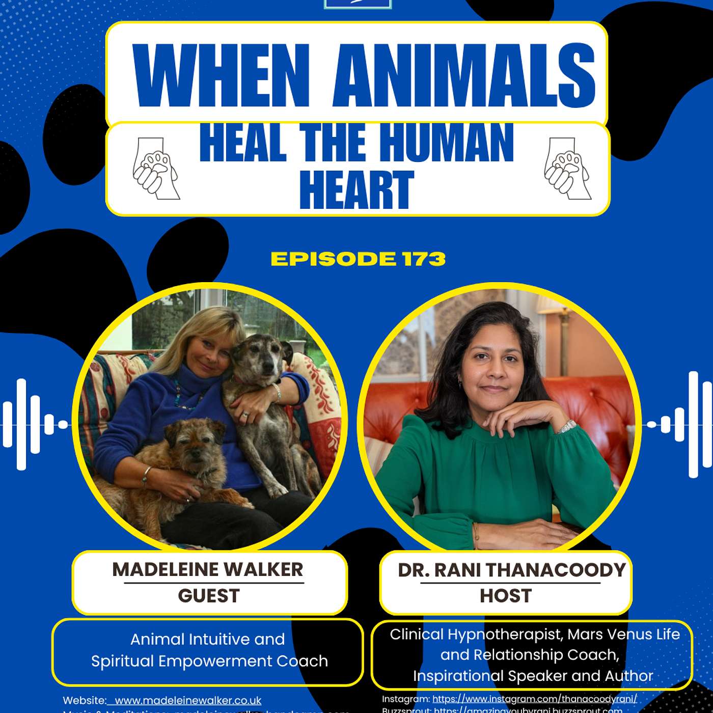 Episode 173: When Animals Heal the Human Heart with Madeleine Walker episode artwork
