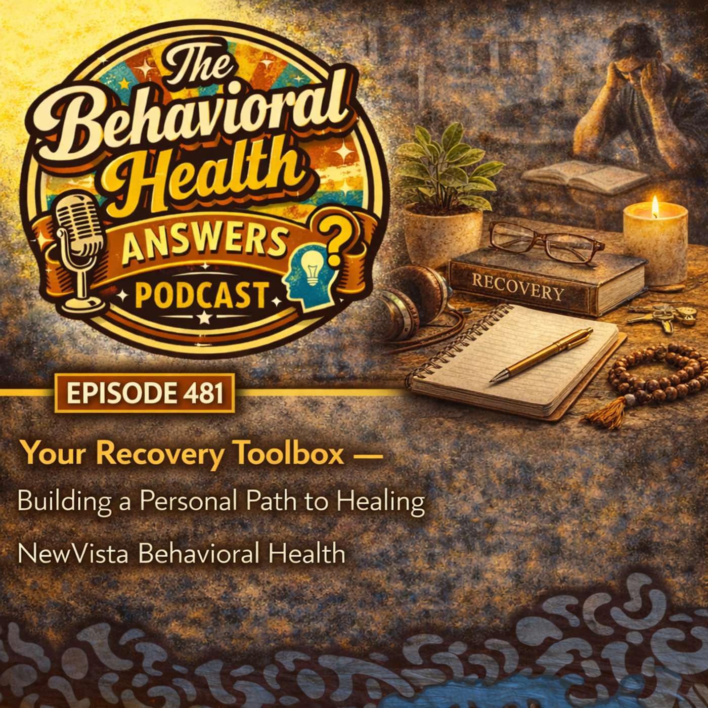 Episode 481: Your Recovery Toolbox - Building a Personal Path to Healing | NewVista Behavioral Health episode artwork