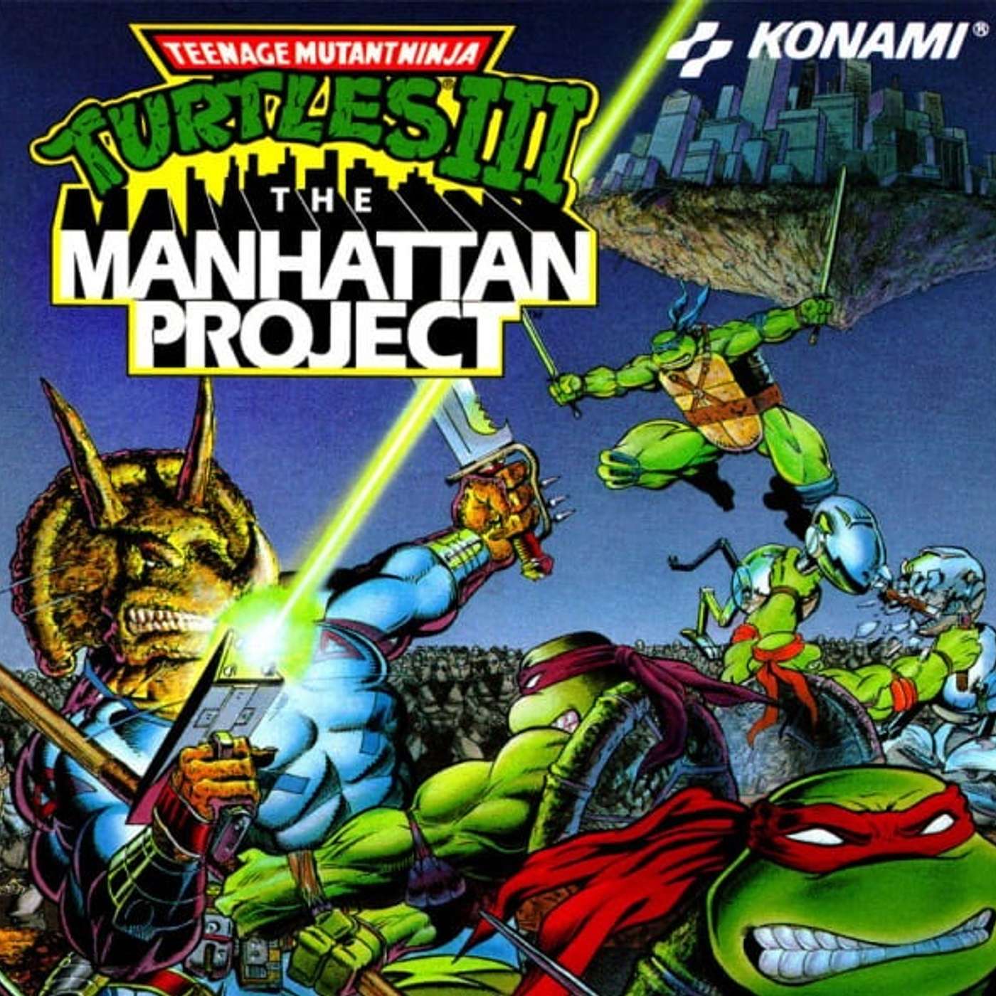 Super Garbage Day - Episode 22: Teenage Mutant Ninja Turtles III: The Manhattan Project (NES) episode artwork