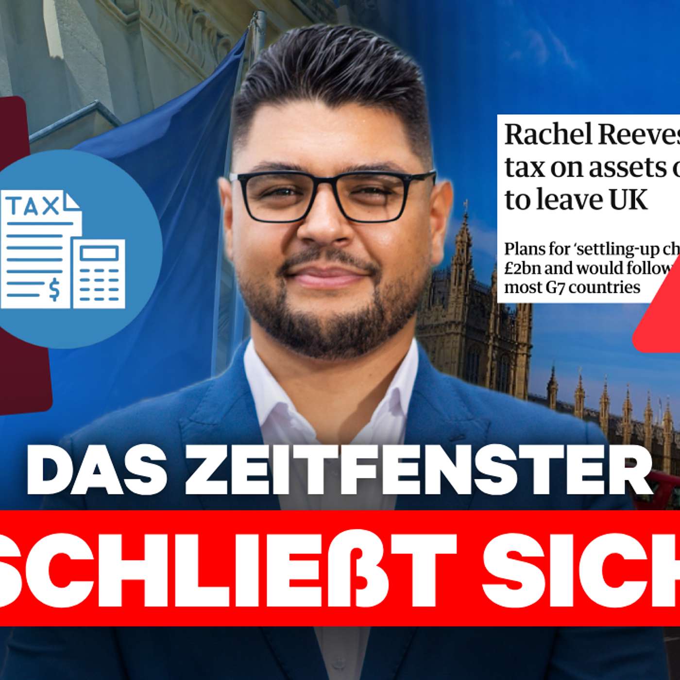 Folge 383 - 20% Vermögensabgabe für Auswanderer? Warnsignale aus UK & Frankreich!