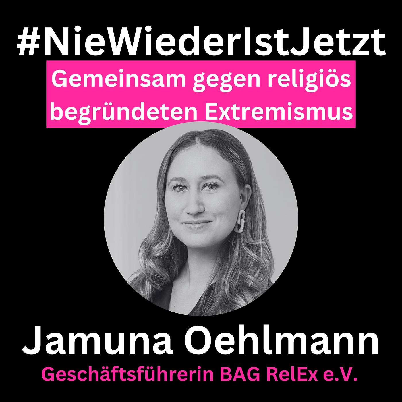 Gemeinsam gegen religiös begründeten Extremismus: Jamuna Oehlmann, BAG RelEx e.V. Gemeinsam gegen religiös begründeten Extremismus: Jamuna Oehlmann, BAG RelEx e.V.