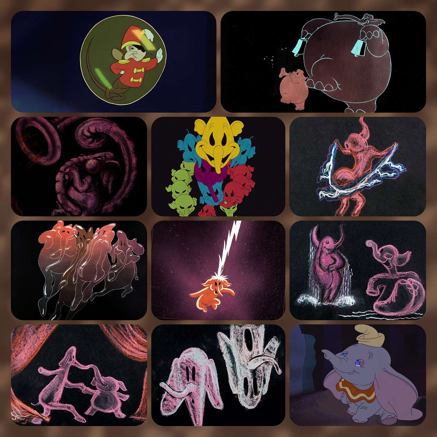 When Elephants Fly (Halloween Edition): Seqs. 16-18 ("Clowns Hit Big Boss for a Raise," "Pink Elephants")