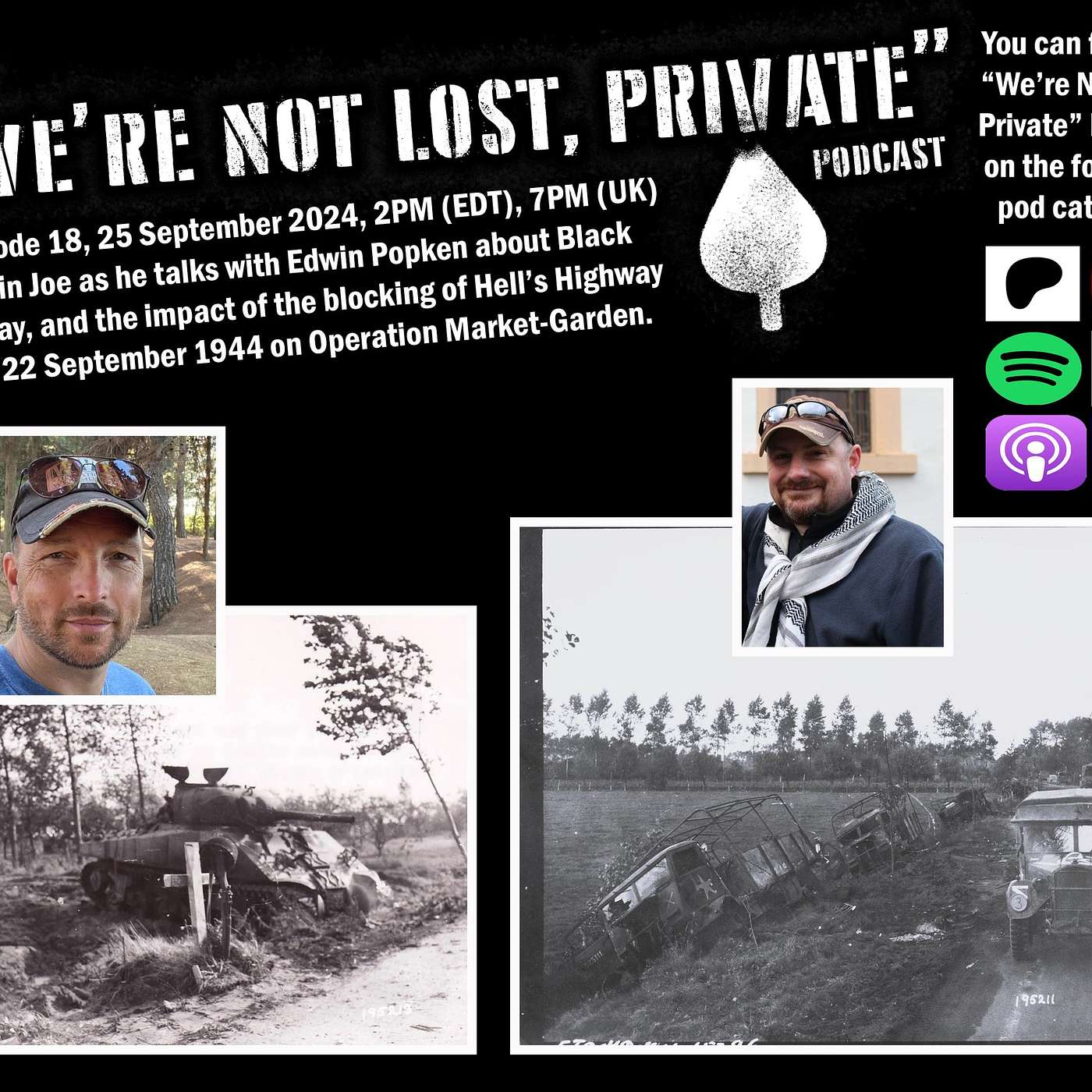 EP18 - Black Friday, 22 Sept 1944 w/Edwin Popken episode artwork