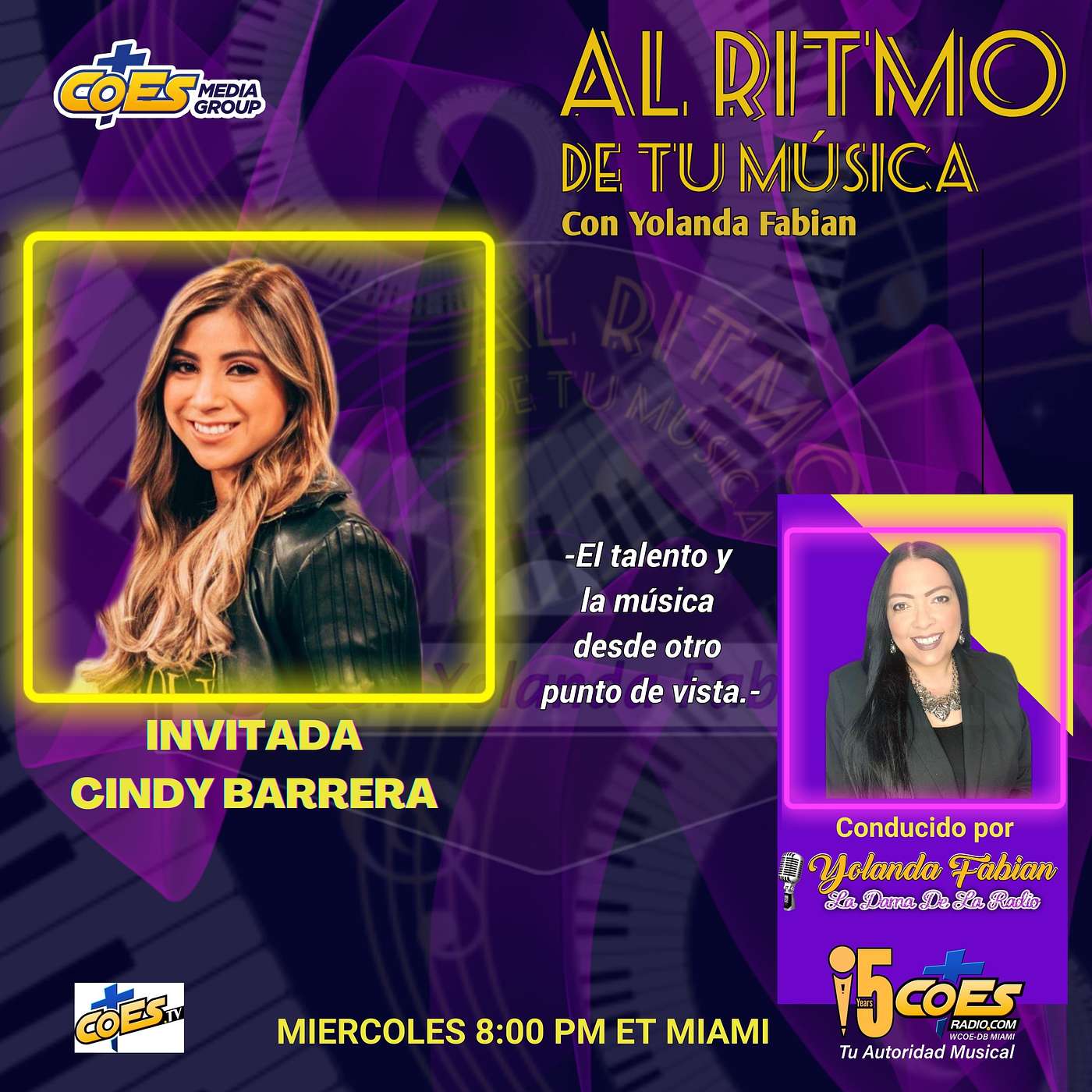 Cindy Barrera en Al Ritmo de tu Música con Yolanda Fabian episode artwork