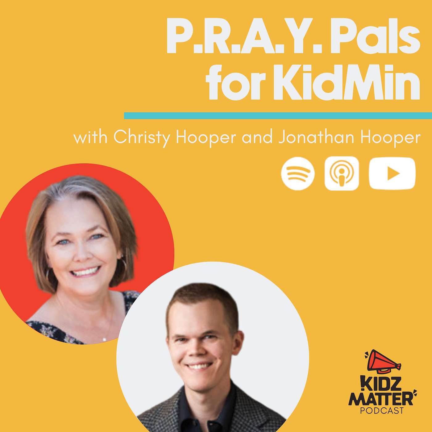 Episode 222: P.R.A.Y. Pals for KidMin with Christy Hooper and Jonathan Hooper episode artwork