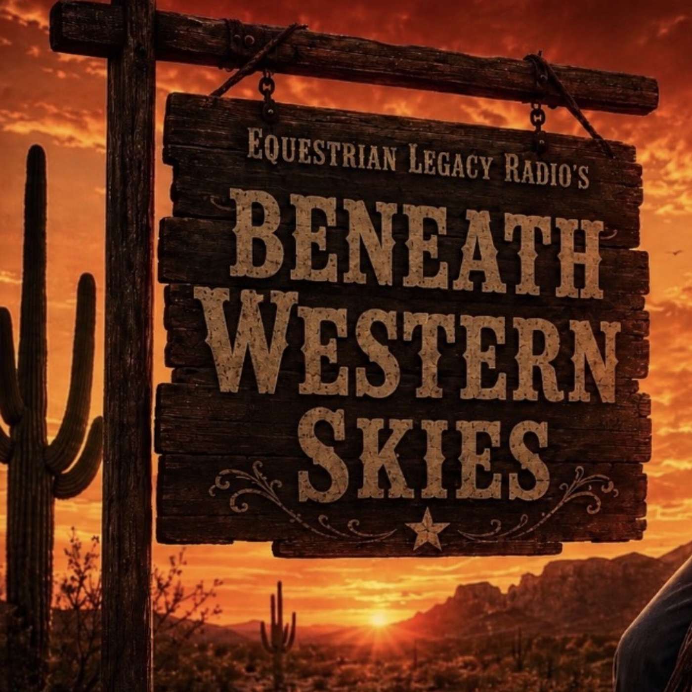 BENEATH WESTERN SKIES on THE EQUESTRIAN LEGACY RADIO NETWORK