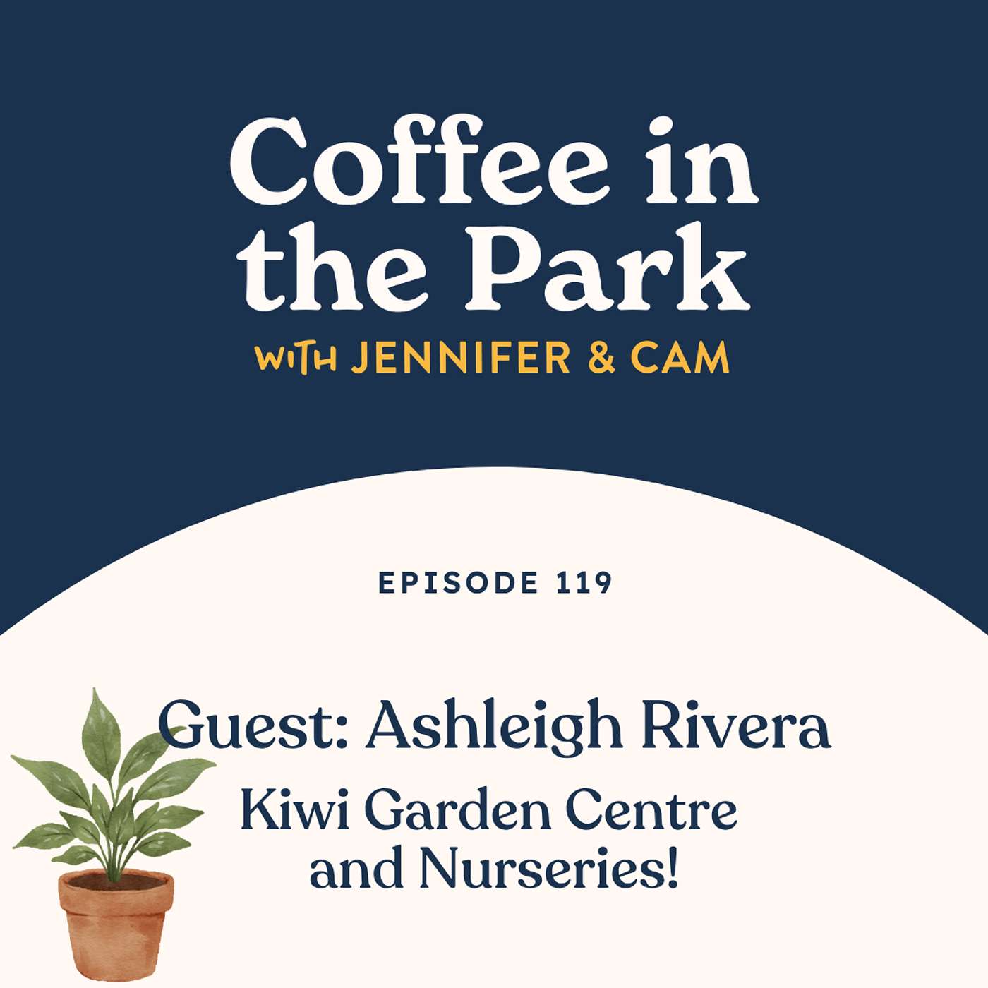 A Coffee with Ashleigh Rivera, Owner of Kiwi Garden Centre and Nurseries! episode artwork