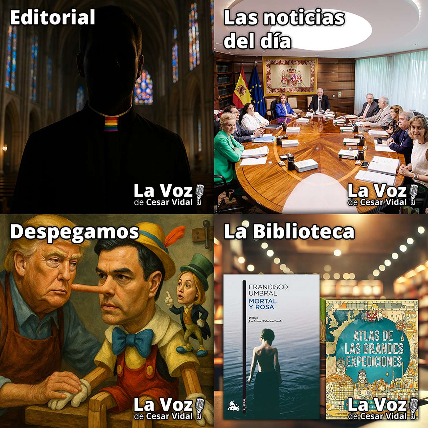 Programa Completo de La Voz de César Vidal - 26/06/25