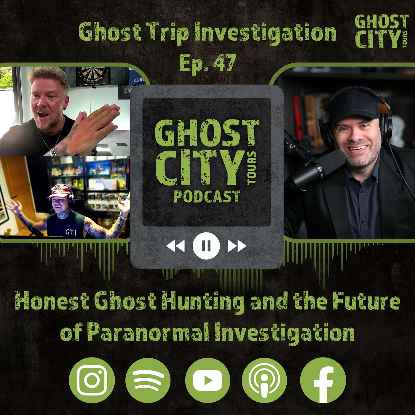 Honest Ghost Hunting and the Future of Paranormal Investigation w/ Ghost Trip Investigation | Ghost City Podcast