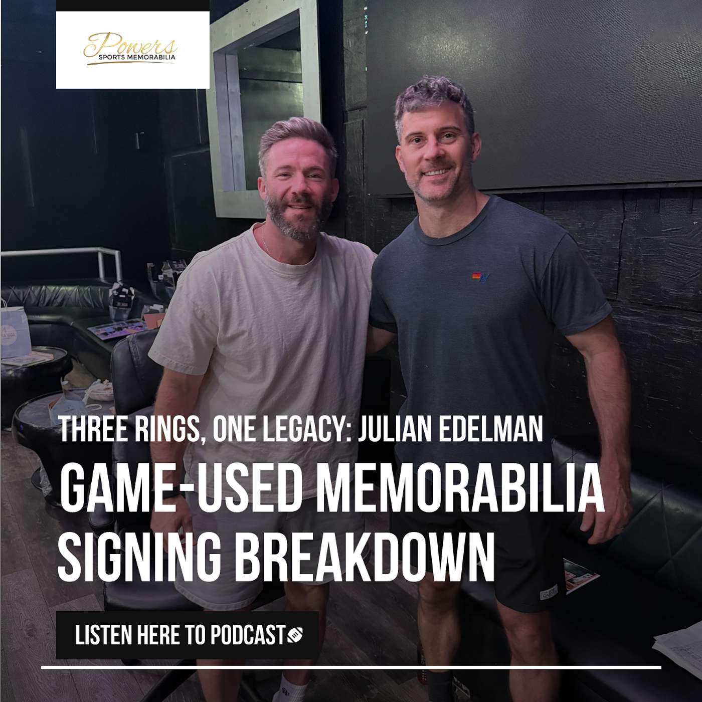 Three Rings, One Legacy: Julian Edelman Game-Used Memorabilia Signing Breakdown episode artwork
