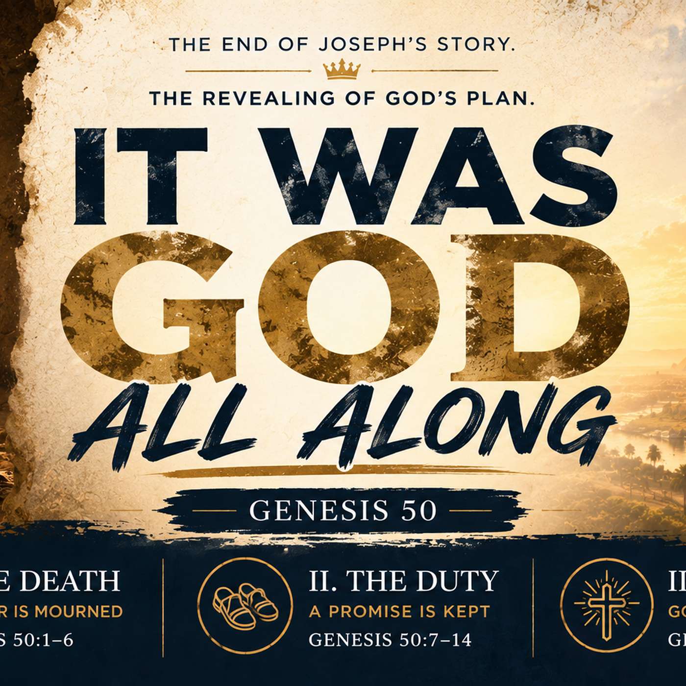 Genesis 50 (It was God all along) episode artwork