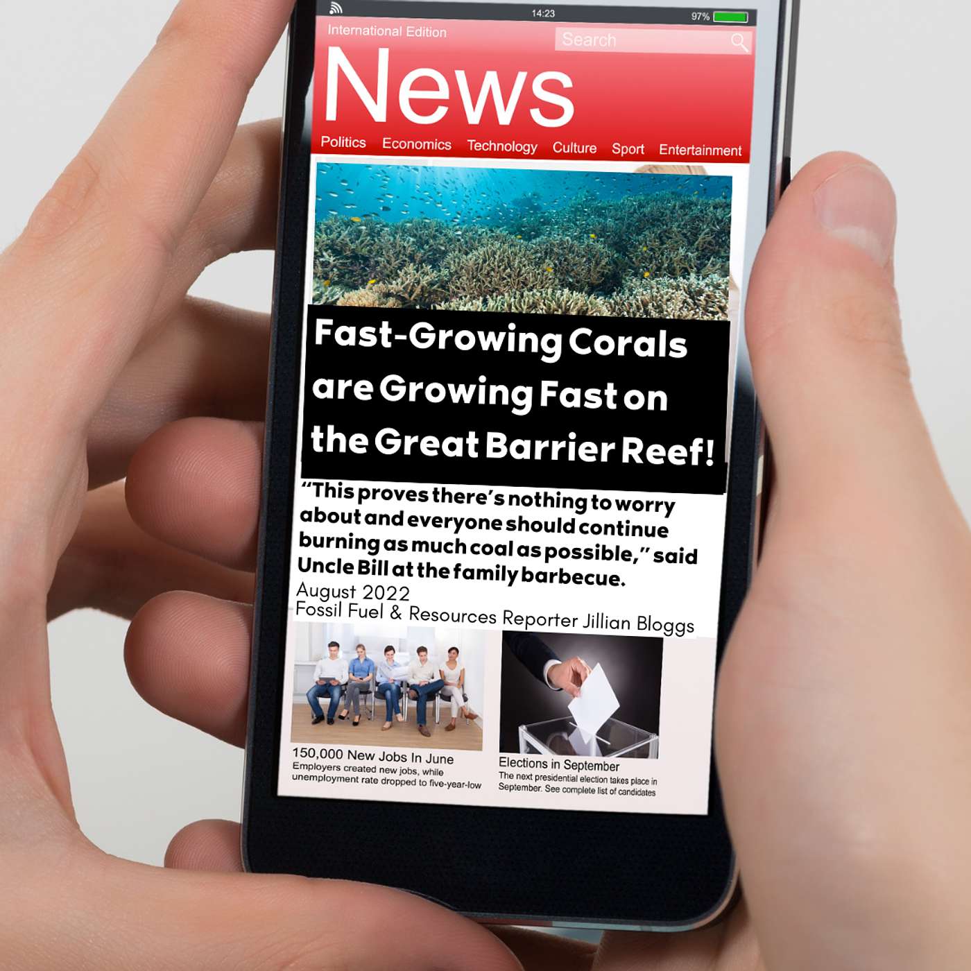 S2 E40: Fact or Fiction: Media Misinformation and the Health of the Great Barrier Reef