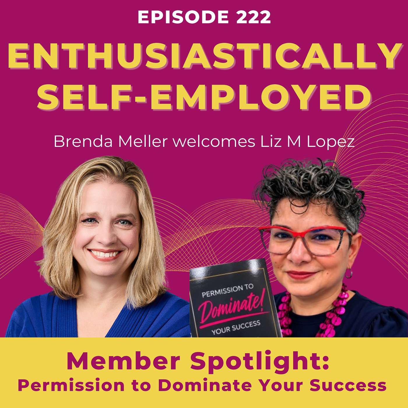 Member Spotlight: Liz M. Lopez on Permission to Dominate Your Success -  Ep 222 episode artwork