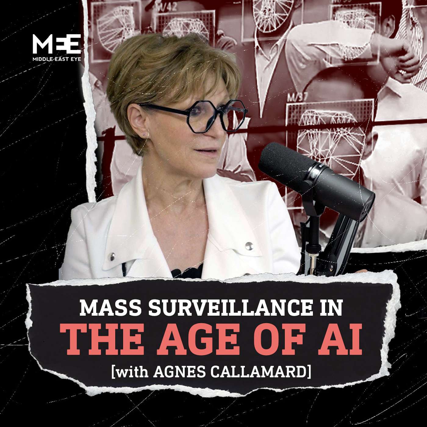 Why we should be worried about AI mass surveillance | Agnes Callamard episode artwork
