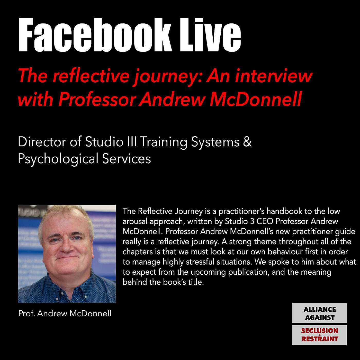 The reflective journey: An interview with Professor Andrew McDonnell