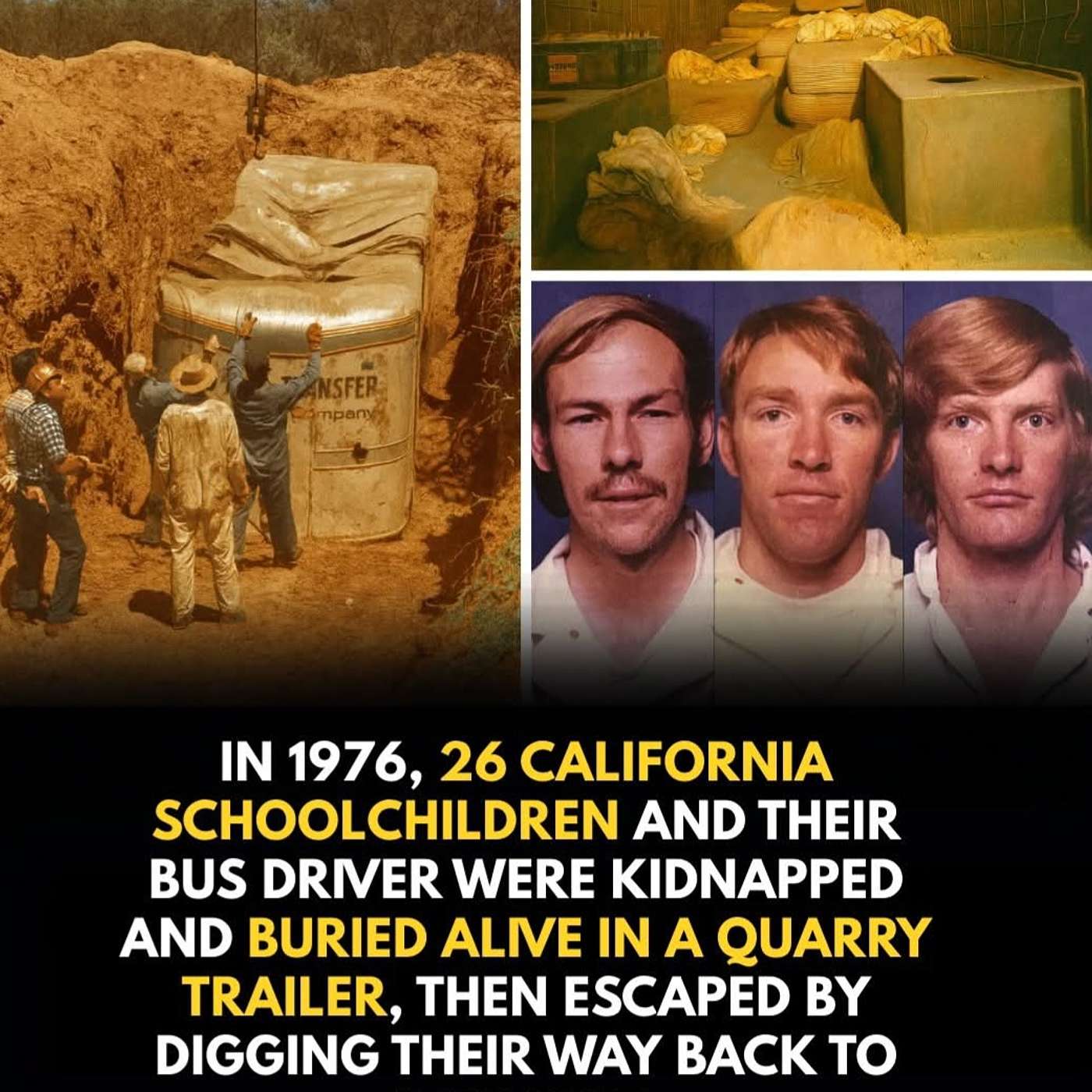Twenty-six children and their bus driver vanished in California. episode artwork