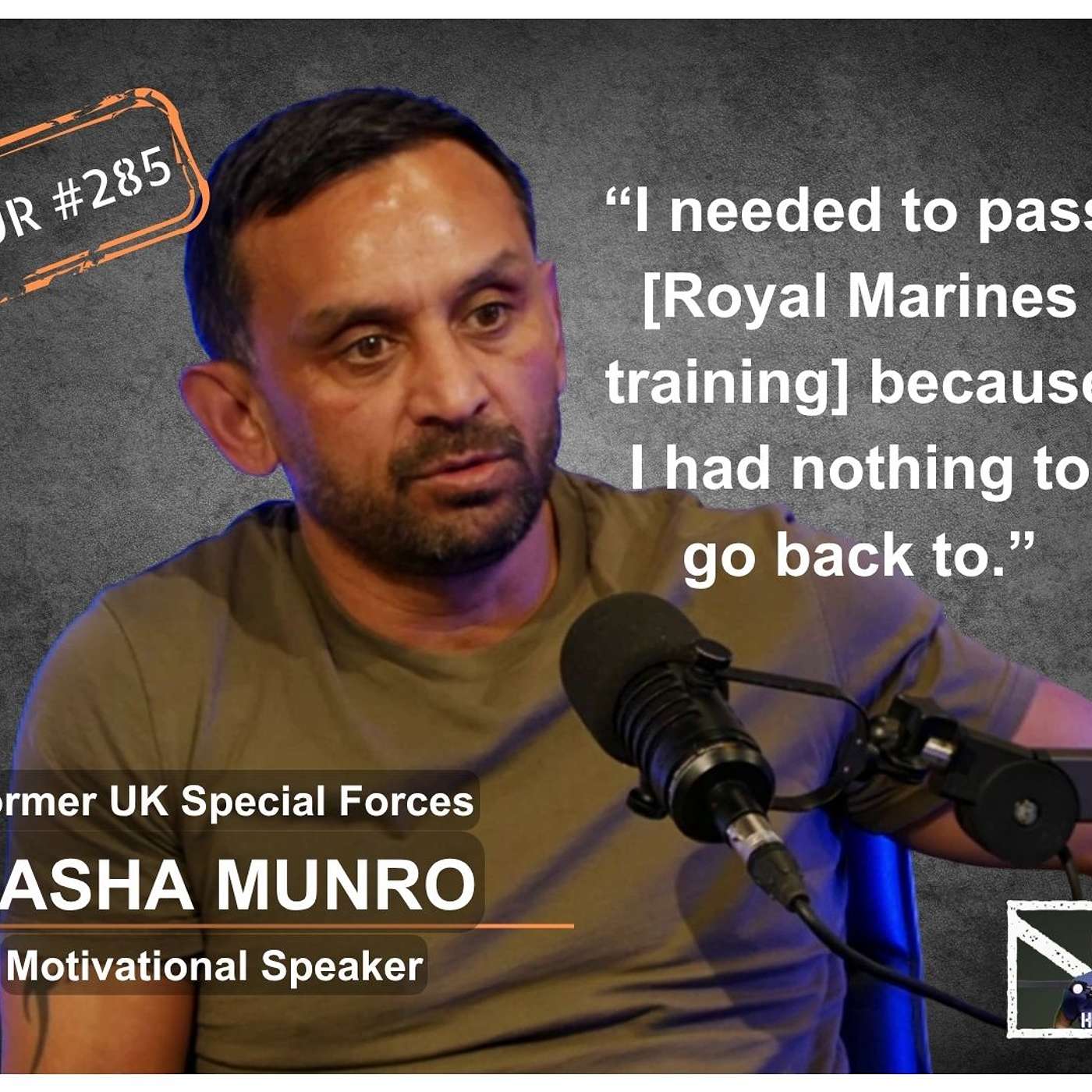 UKSF Operator: "I needed to pass [Royal Marines training] because I had nothing to go back to."