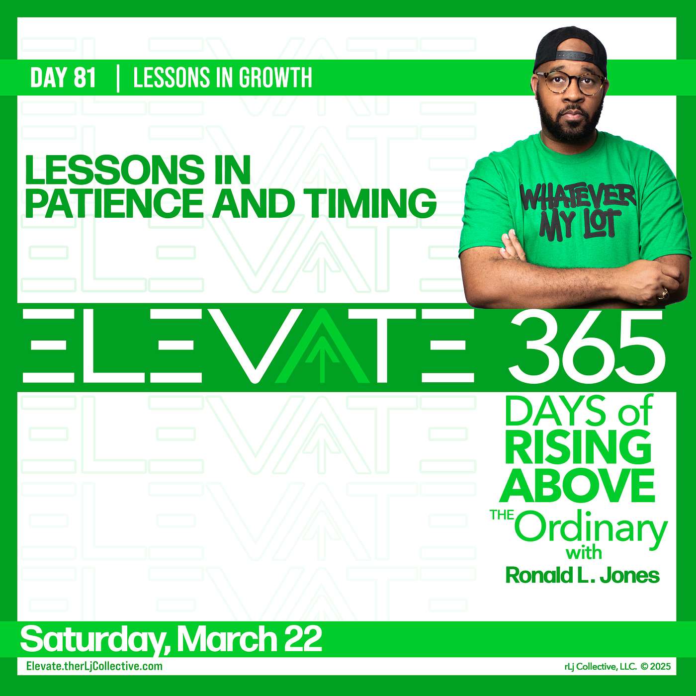 Day 81: Lessons in Patience and Timing