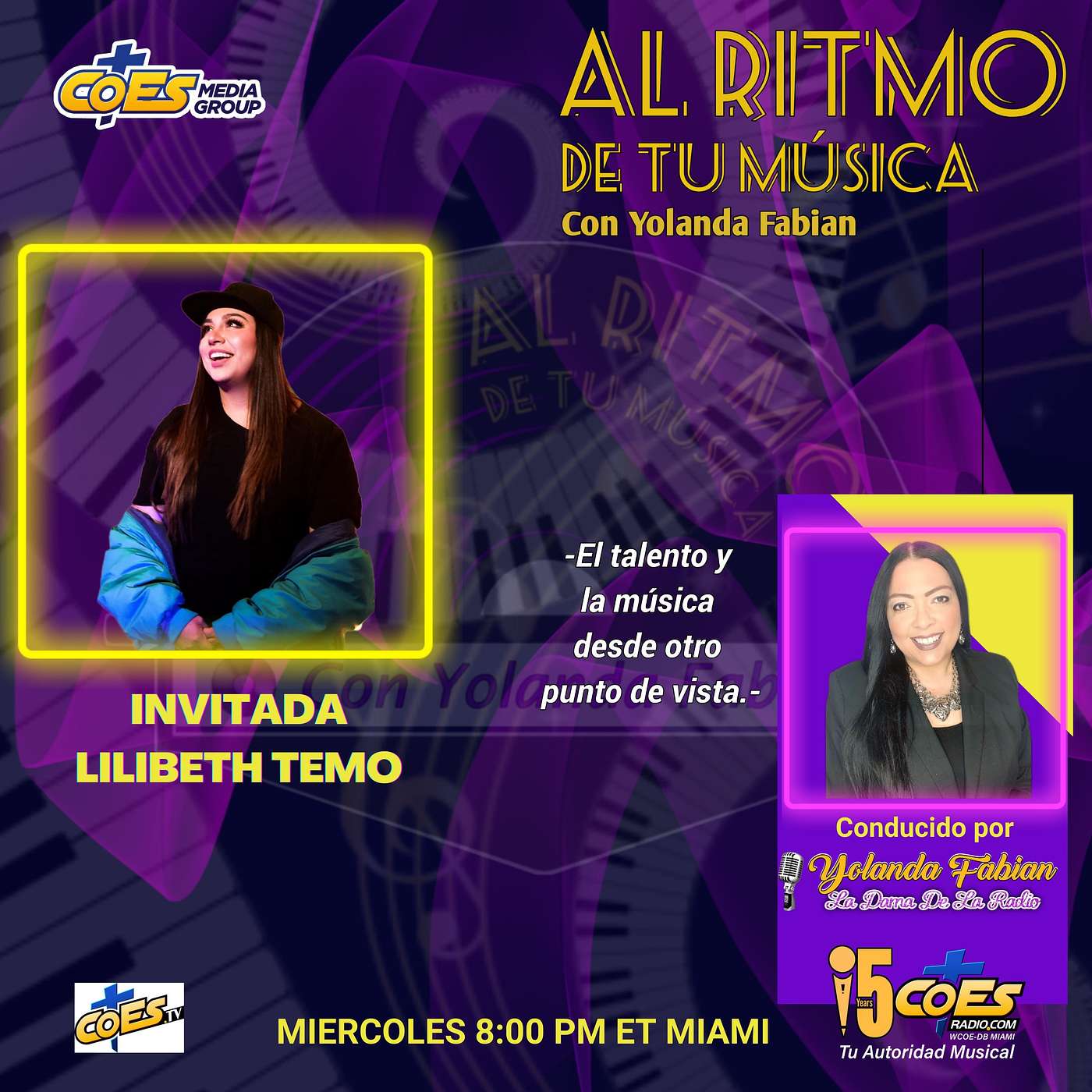 Lilibeth Temo en Al Ritmo de tu Música con Yolanda Fabian episode artwork