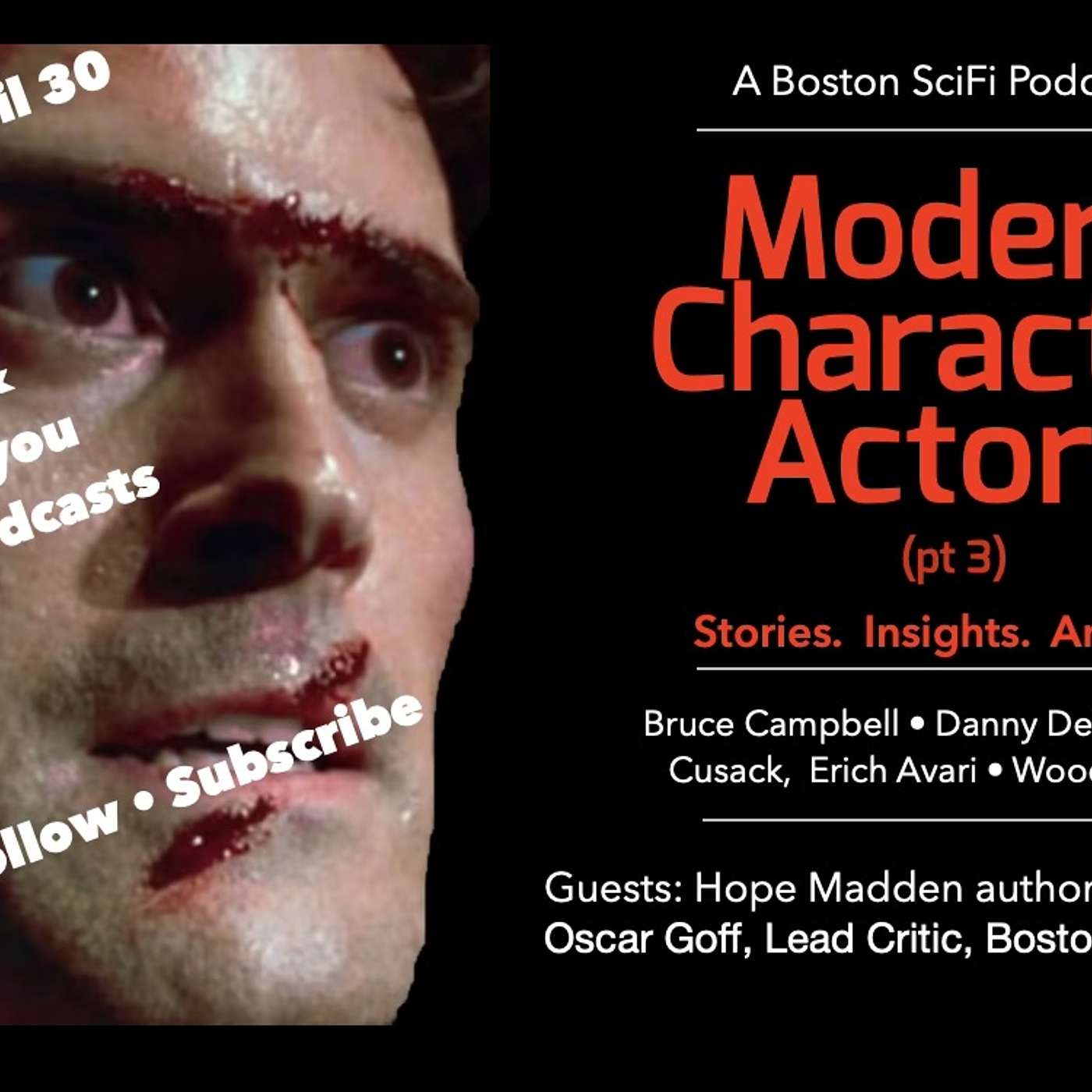 Modern Character Actors , Part 3. A Boston SciFi Podcast episode artwork