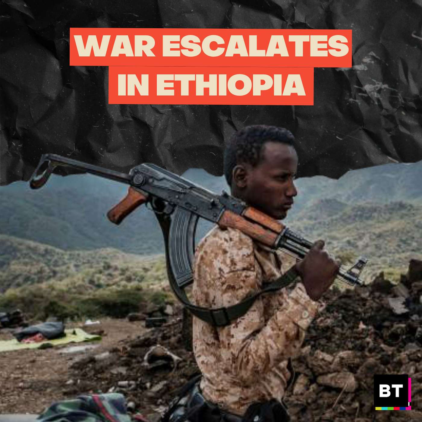 War Escalates in Ethiopia episode artwork