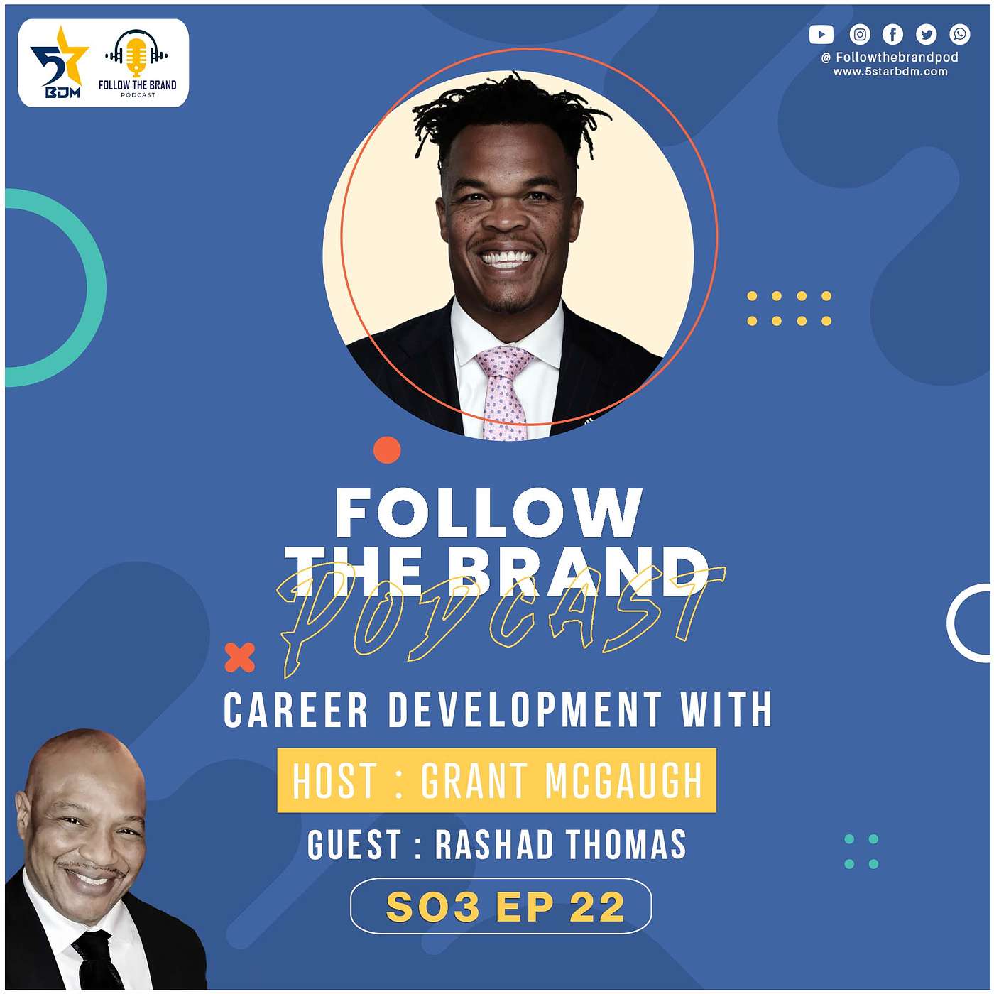 Breaking Boundaries, Building Bridges: The Rashad Thomas Story with Host Grant McGaugh