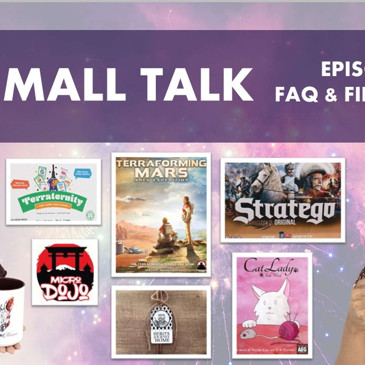 Small Talk 18 | Cooperating & Silent Discos | Board Games (TM Ares Expedition, Stratego & more)