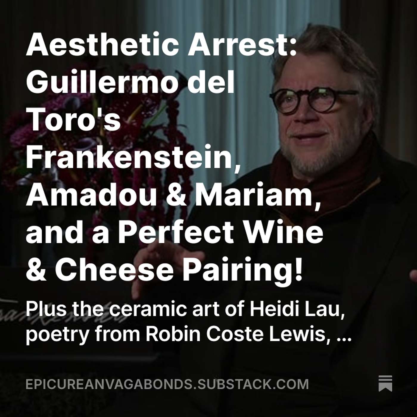 The Epicurean Vagabonds present Aesthetic Arrest