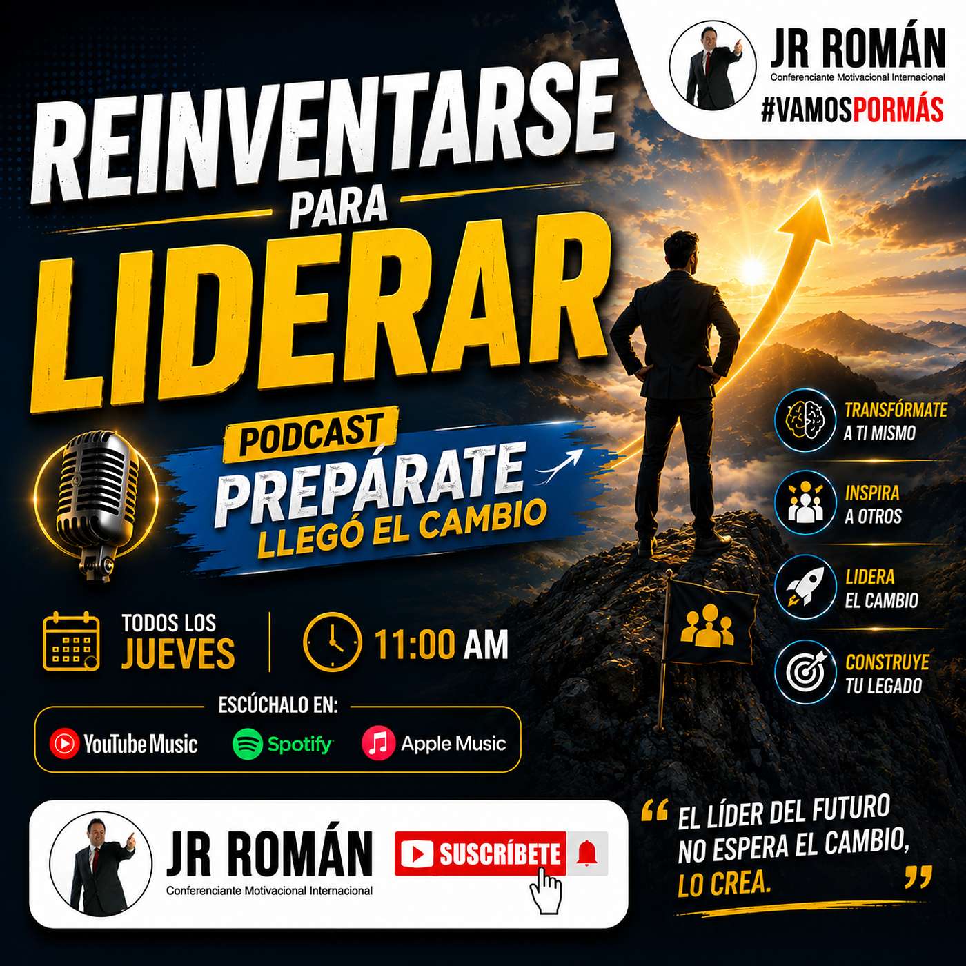 REINVENTARSE PARA LIDERAR - Prepárate LLEGÓ EL CAMBIO episode artwork