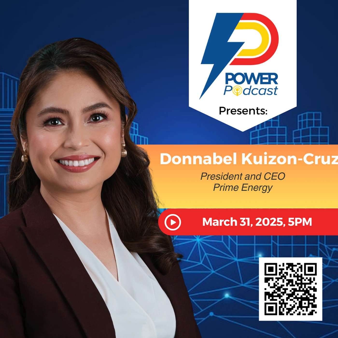 POWER PODCAST EP 9 With Donnabel Kuizon-Cruz, President and CEO of Prime Energy