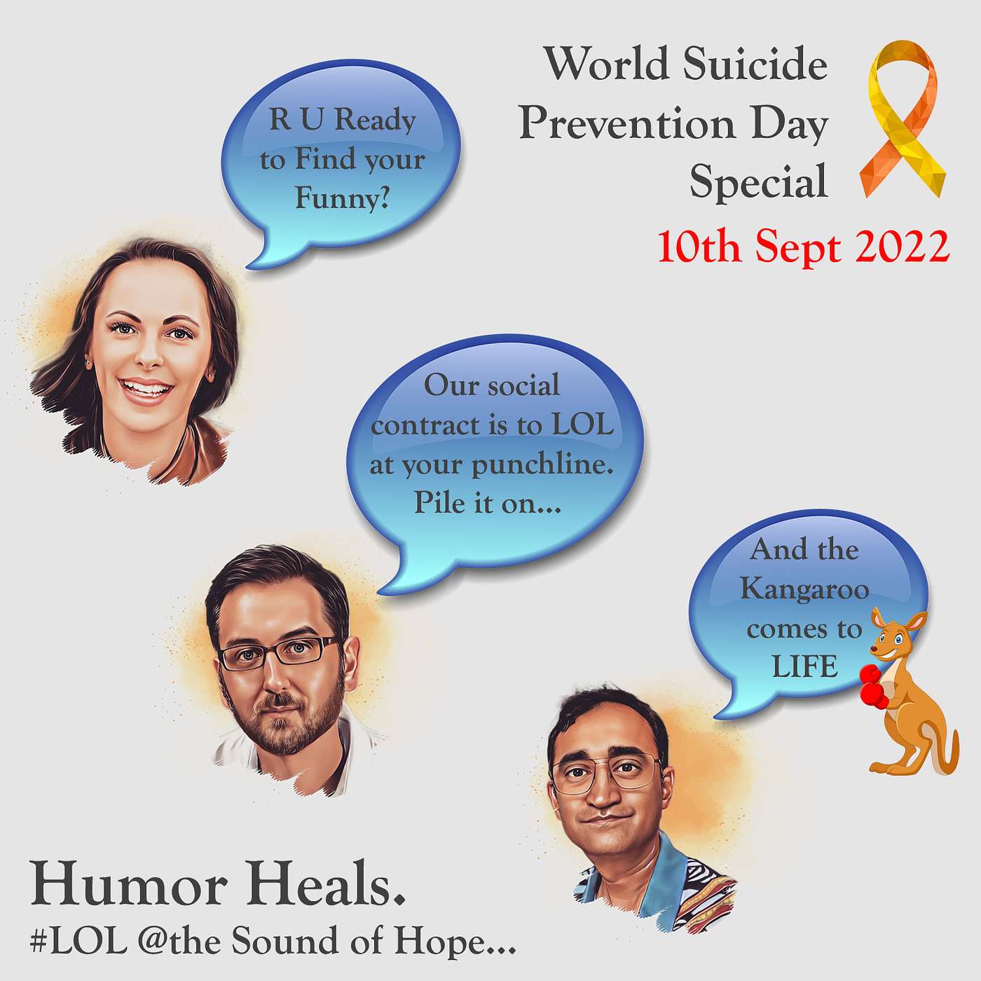 G09 | Humor Heals - World Suicide Prevention Day Special with Mallori and Lodge