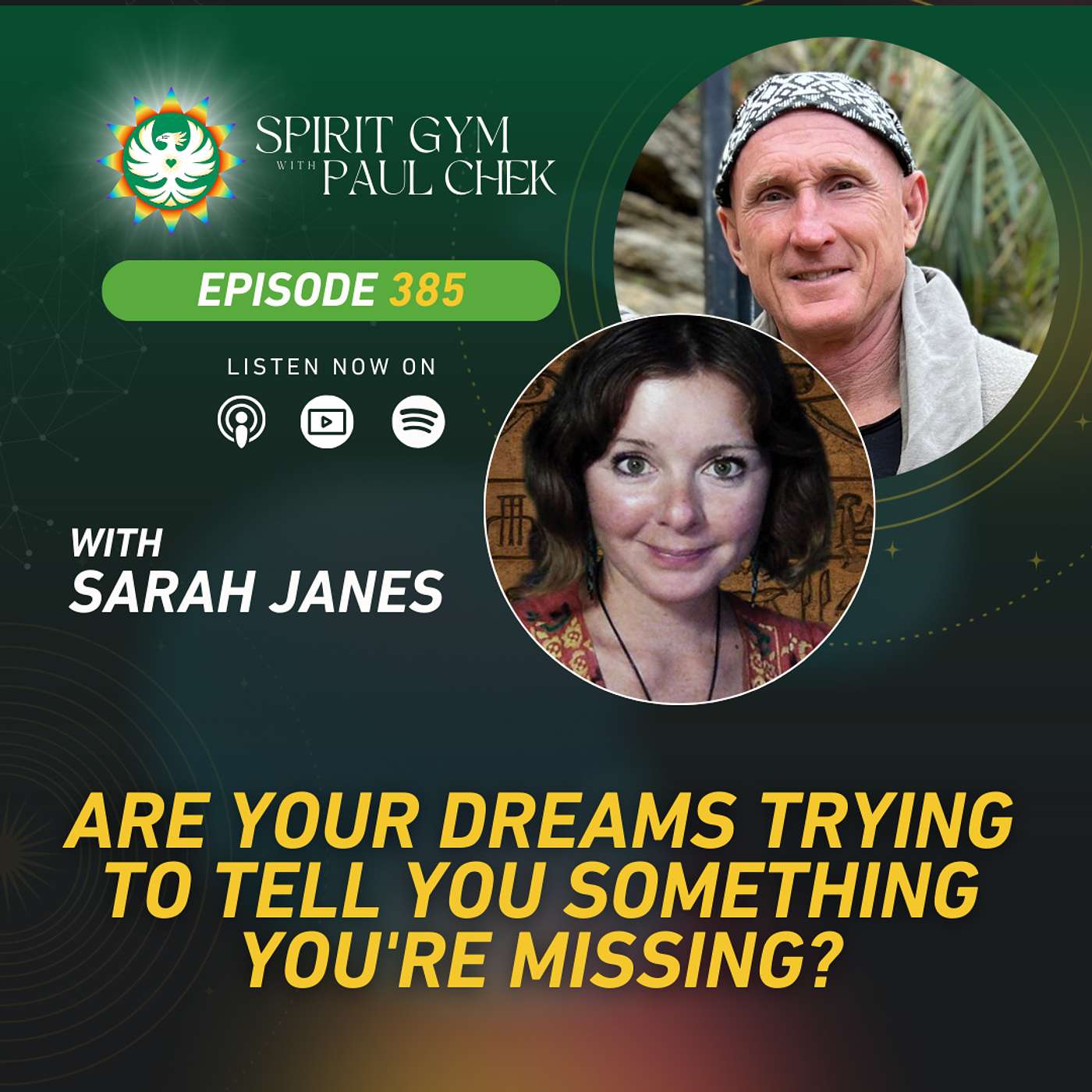 385 — Are Your Dreams Trying to Tell You Something You're Missing With Sarah Janes 385 — Are Your Dreams Trying to Tell You Something You're Missing With Sarah Janes