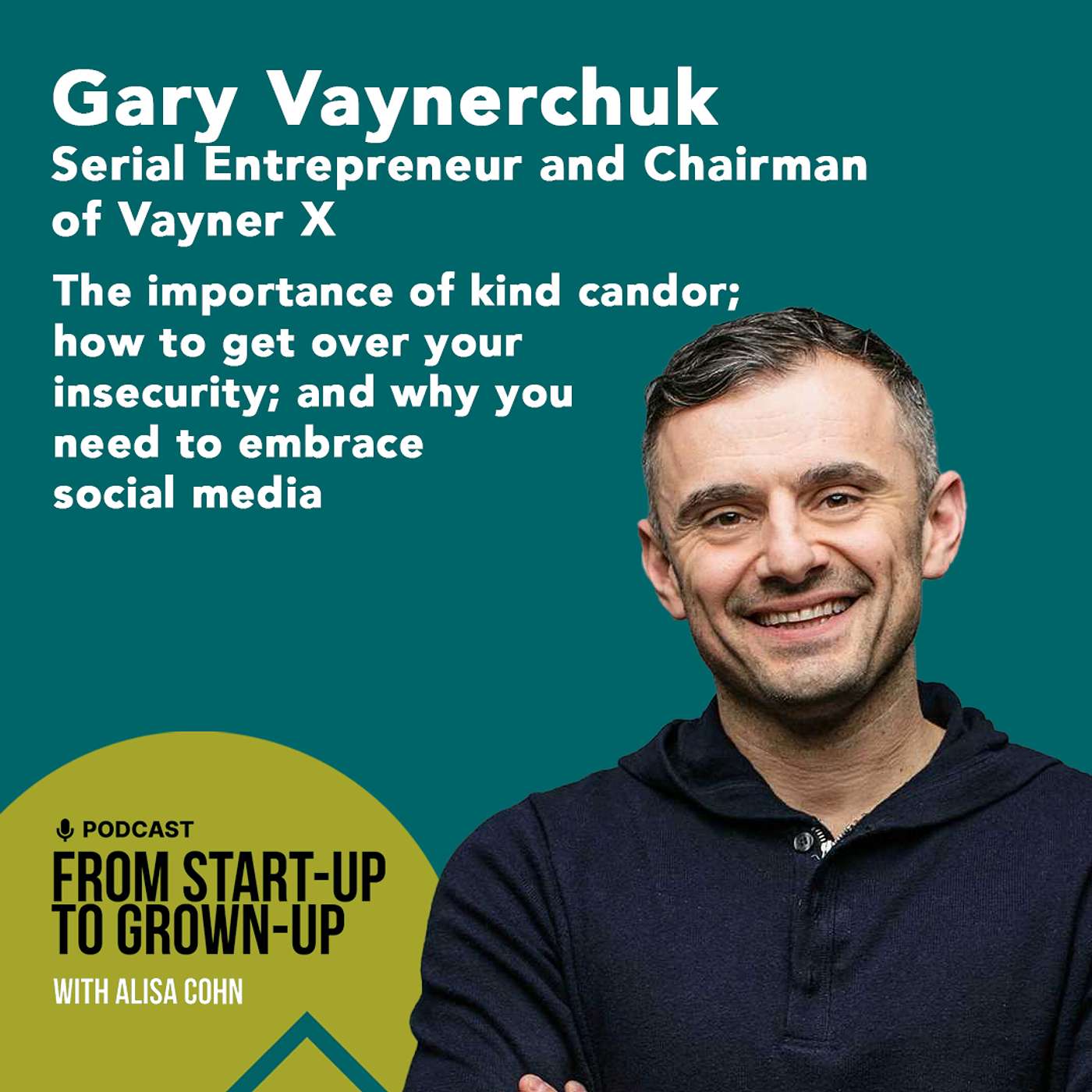 #82, Gary Vaynerchuk, Serial Entrepreneur and Chairman of VaynerX — The importance of kind candor, how to get over your insecurity, and why you need to embrace social media (Repost)