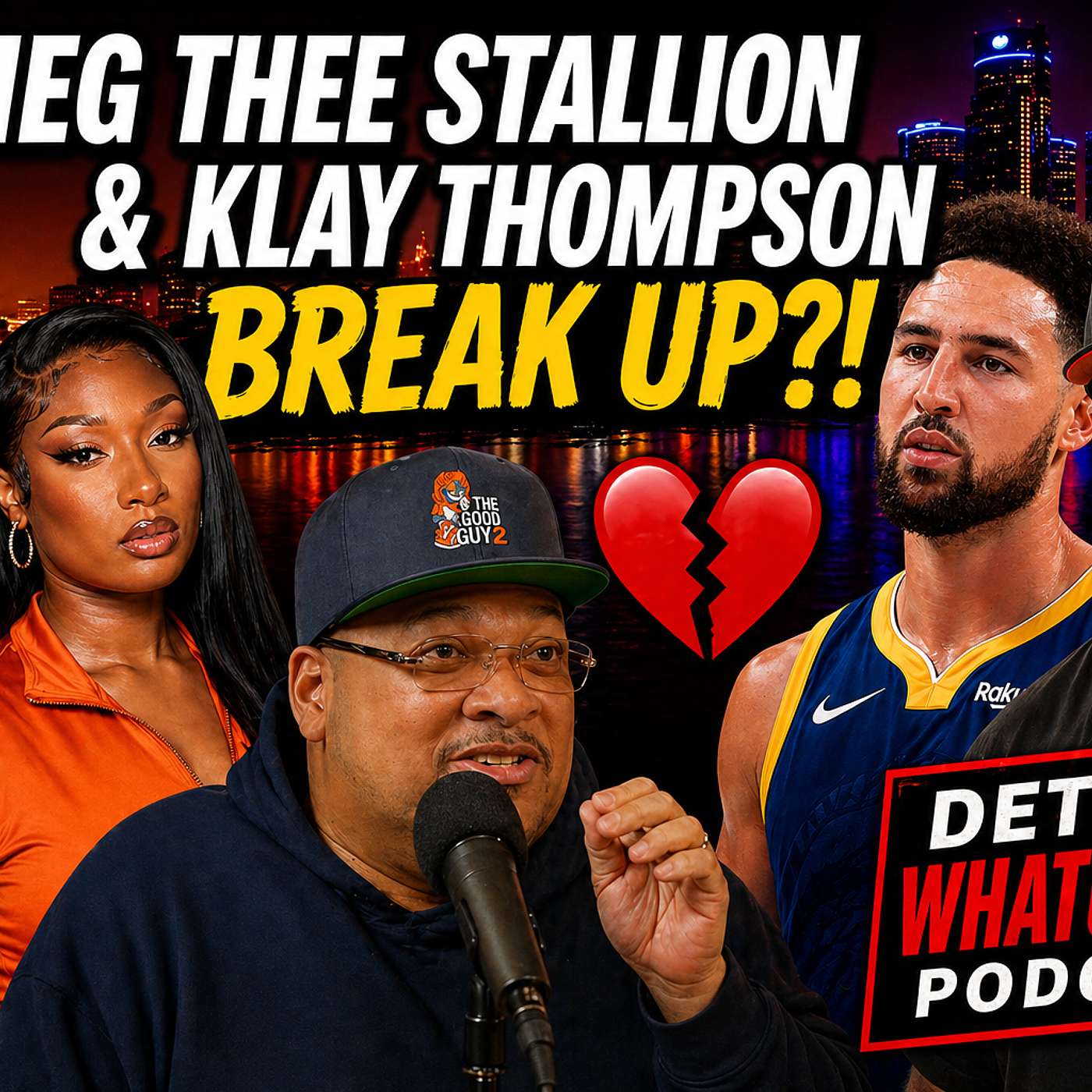 Detroit Whatupdoe Podcast Ep 2: City Boys Up? Meg Thee Stallion & Klay Thompson? Wack 100 Allstar JR episode artwork