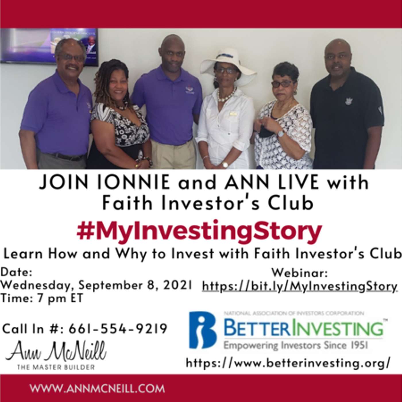 Learn How and Why to Invest with Faith Investor's Club #MyInvestingStory episode artwork