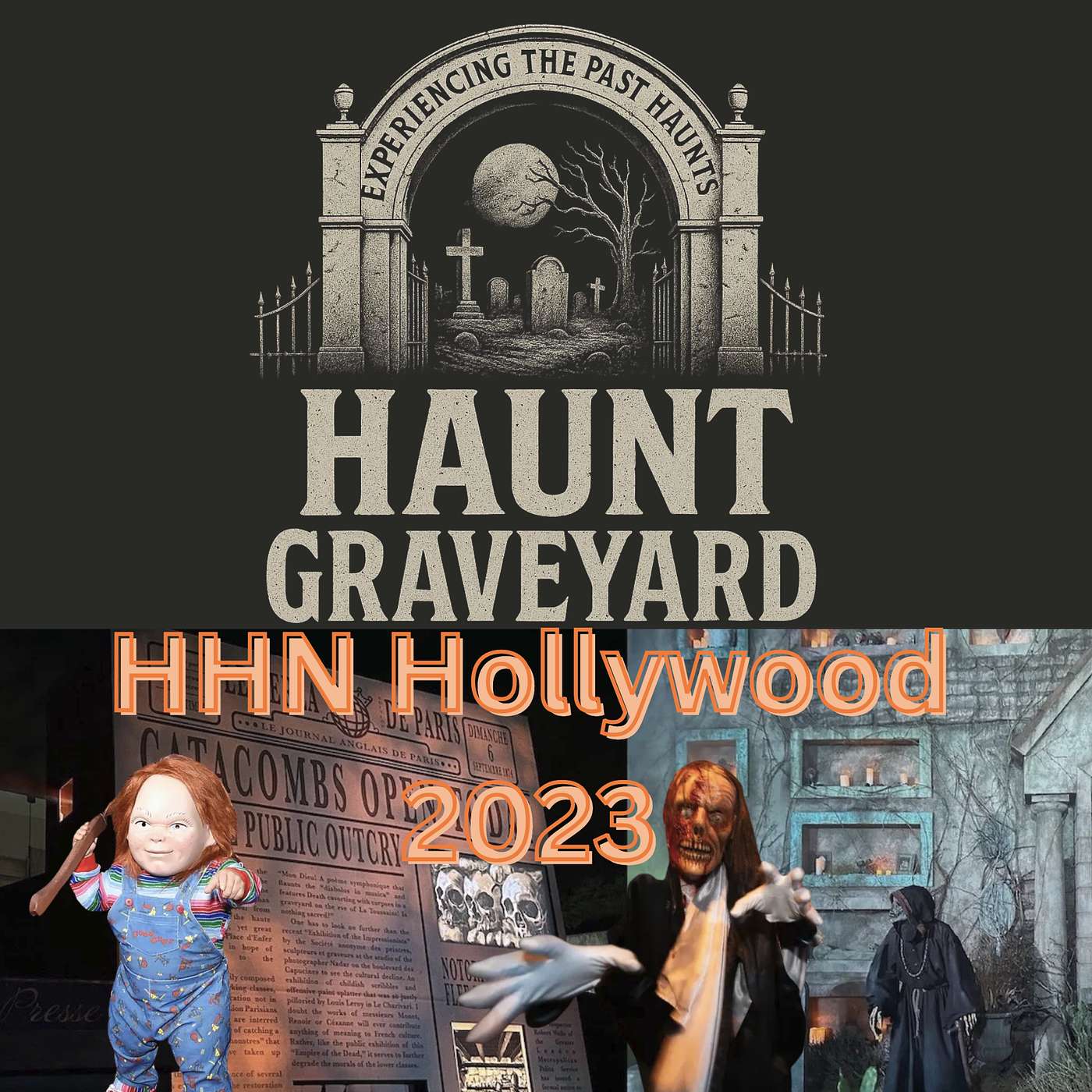 Haunt Graveyard: Halloween Horror Nights Hollywood 2023 episode artwork
