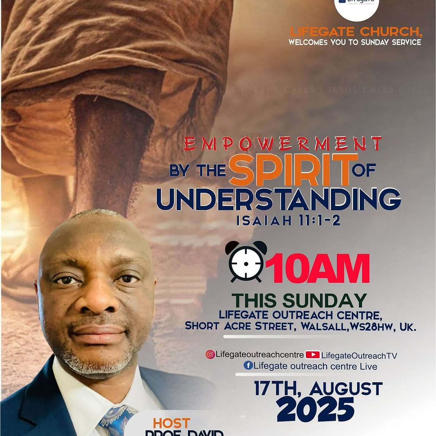 Empowered by the Spirit of Understanding - Lifegate Church - 17.8.25 episode artwork