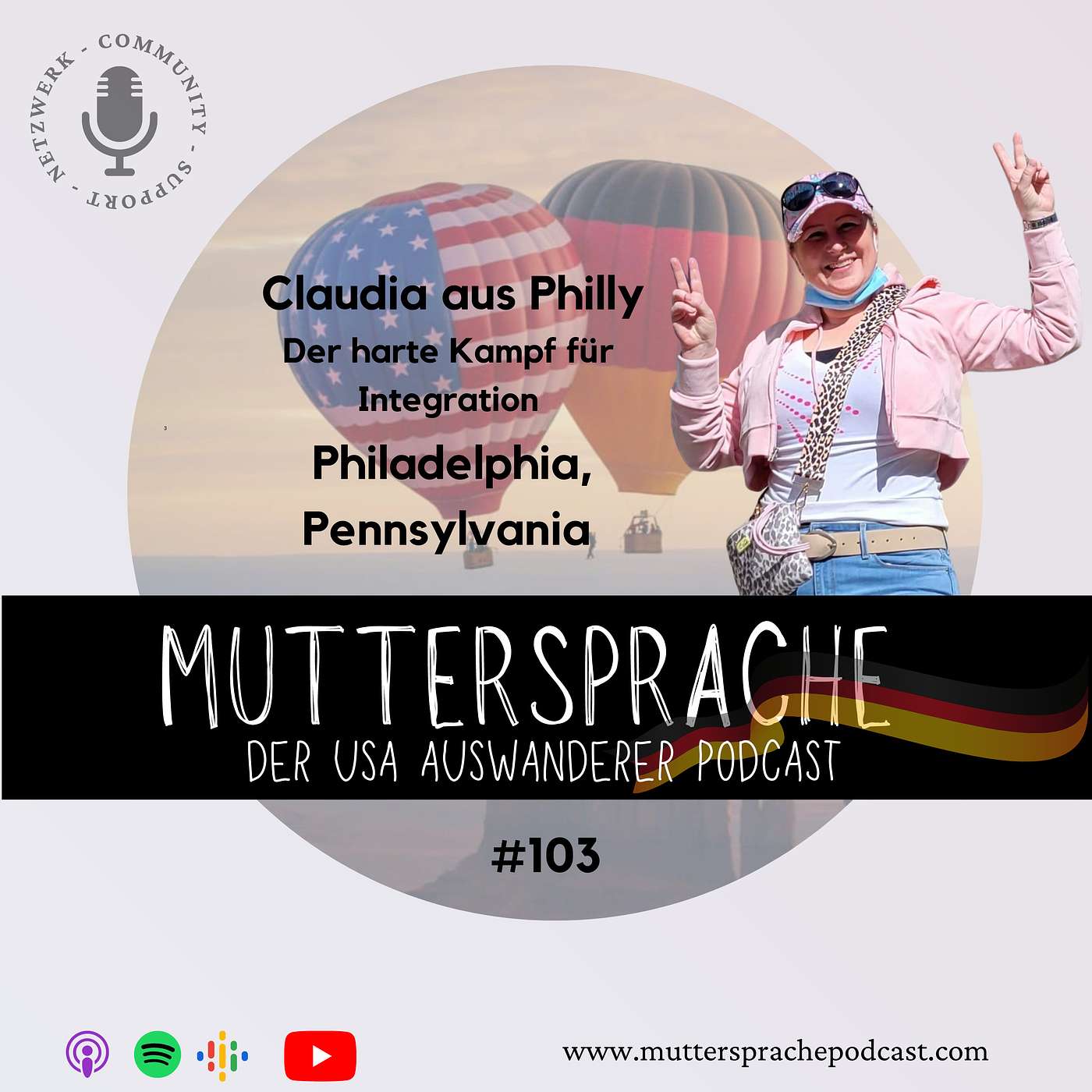 CLAUDIA AUS PHILLY - der harte Kampf für Integration, Philadelphia Pennsylvania episode artwork