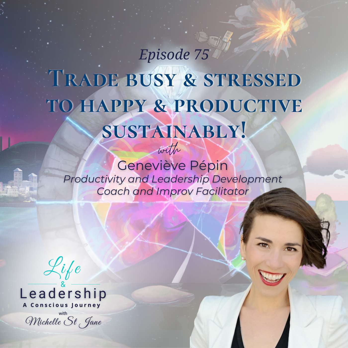 Trade Busy & Stressed to Happy & Productive Sustainably!