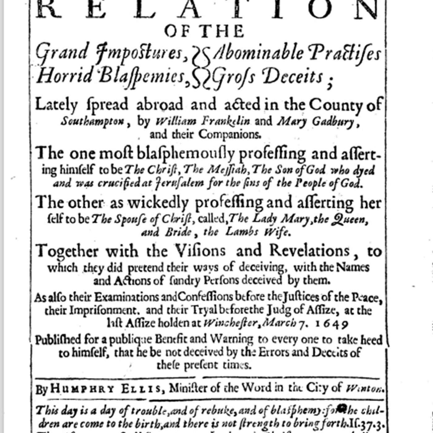 Hampshire HistBites