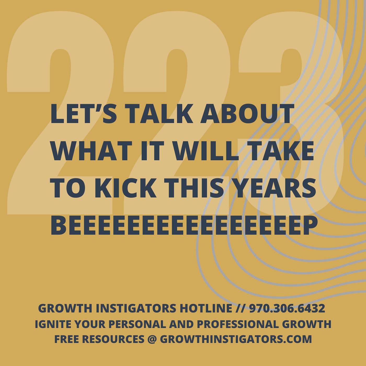 #223 Let’s talk about what it will take to kick this years BEEEEEEEP episode artwork