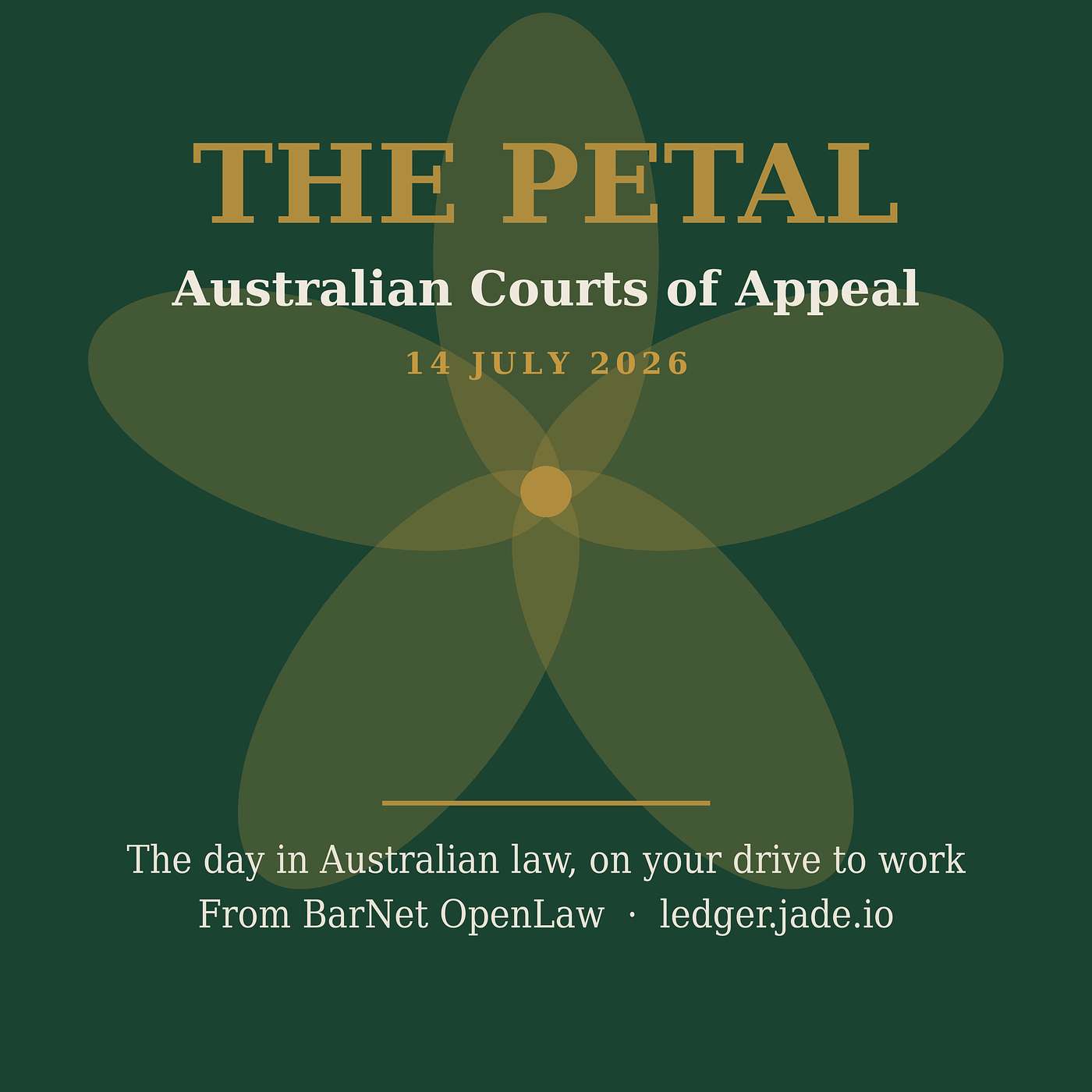 Australian Courts of Appeal (14 July 2026) episode artwork