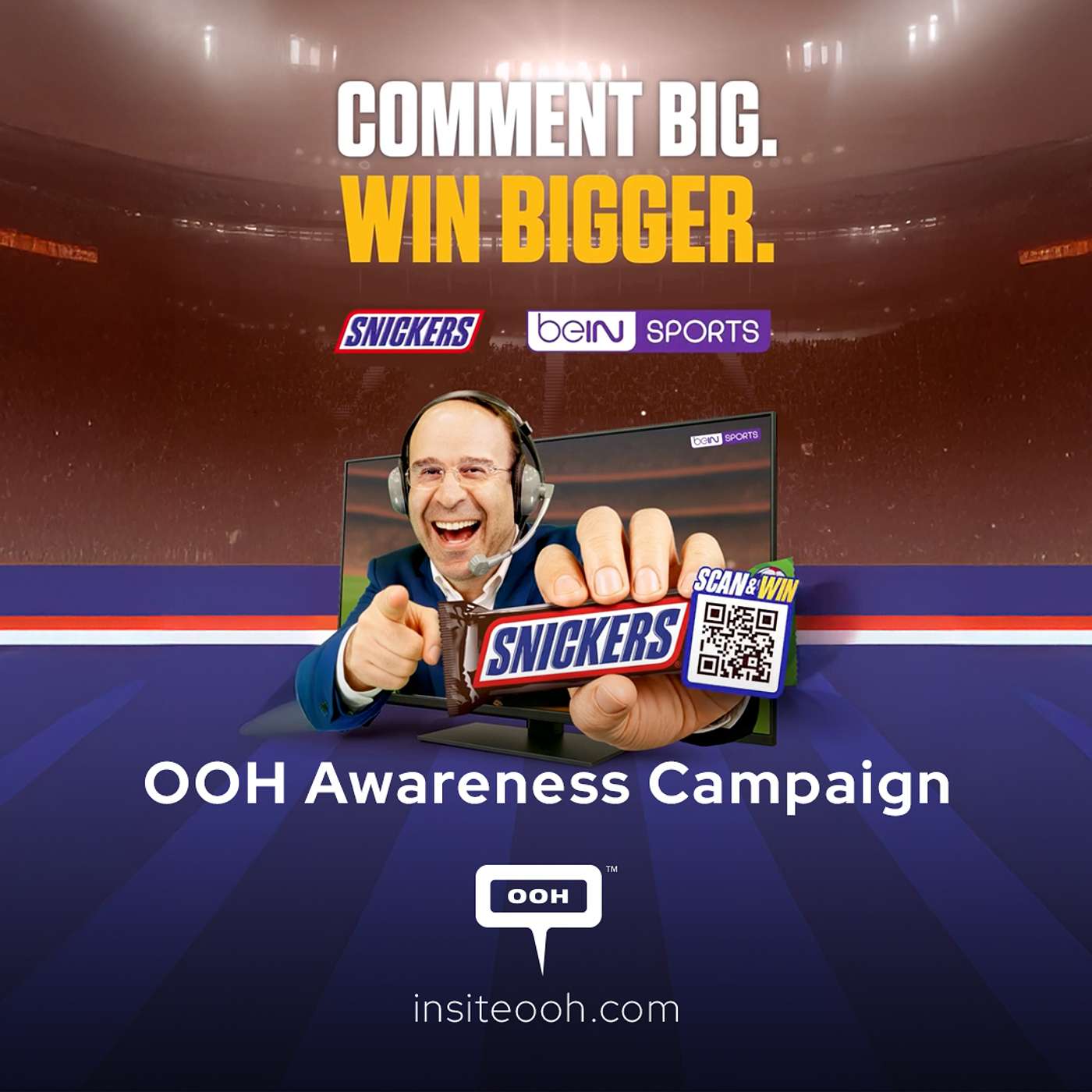 Snickers Lights Up Dubai with New Football-Themed D/OOH Rewards Campaign Snickers Lights Up Dubai with New Football-Themed D/OOH Rewards Campaign